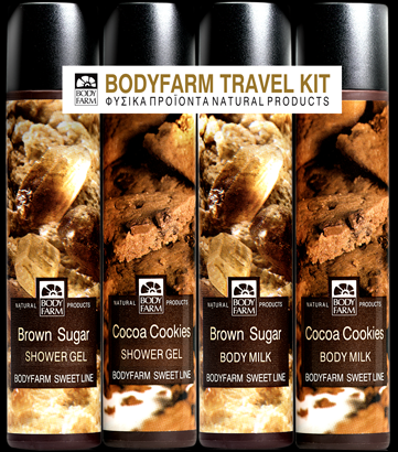 travel kit BROWN SUGAR&COCOA COOKIES BIG