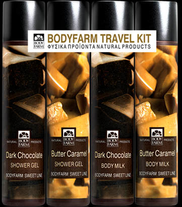 travel kit DARK CHOCOLATE BUTTER&CARAMEL BIG