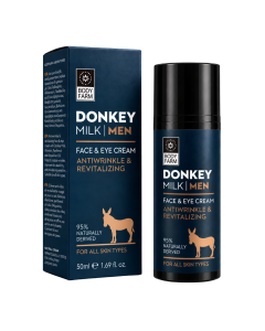 donkey milk face eye