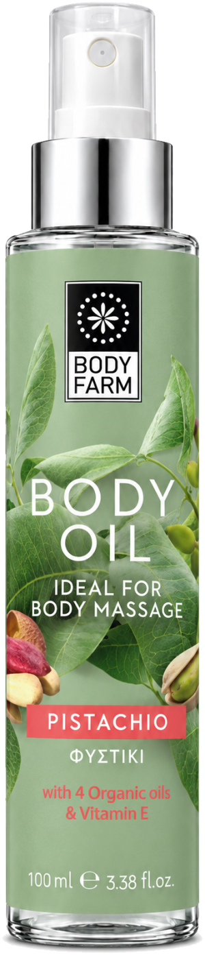 pistachio body oil